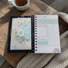Dainty and Denim spiral embroidered journal, notebook