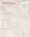 365-Day Downloadable Gratitude Journal with Affirmations for Christian Women