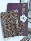 Vintage Vibes faux leather and real cork journal, notebook set