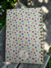 Fruity Pebbles Floral hardcover, spiral-bound weekly planner set