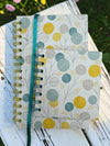 Bouncy and Bright floral spiral-bound hardcover jouranl/notebook