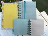 Bouncy and Bright floral spiral-bound hardcover jouranl/notebook