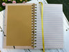 Pretty Peony spiral-bound, hardcover notebook/journal