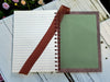 Carnation floral spiral-bound, hardcover notebook/journal