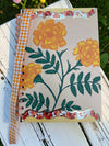 Merry Marigolds spiral-bound, hardcover notebook/journal