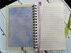 Pastel Larkspur hardcover spiral-bound notebook/journal
