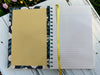 Night Glow floral spiral bound, hard cover notebook/journal