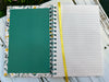 Birds in paradise spiral-bound lined paper notebook