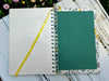 Birds in paradise spiral-bound lined paper notebook
