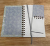 Beautiful Blossoms spiral journal/notebook set