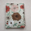 Fall'ing for Flowers spiral embroidered journal/notebook
