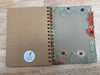 Fall'ing for Flowers spiral embroidered journal/notebook