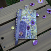 Watercolors floral spiral notebook/journal bundle