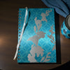 Silver Splash hardcover spiral notebook, journal, diary.
