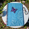 Flighty Butterfly hardcover spiral journal, notebook, diary